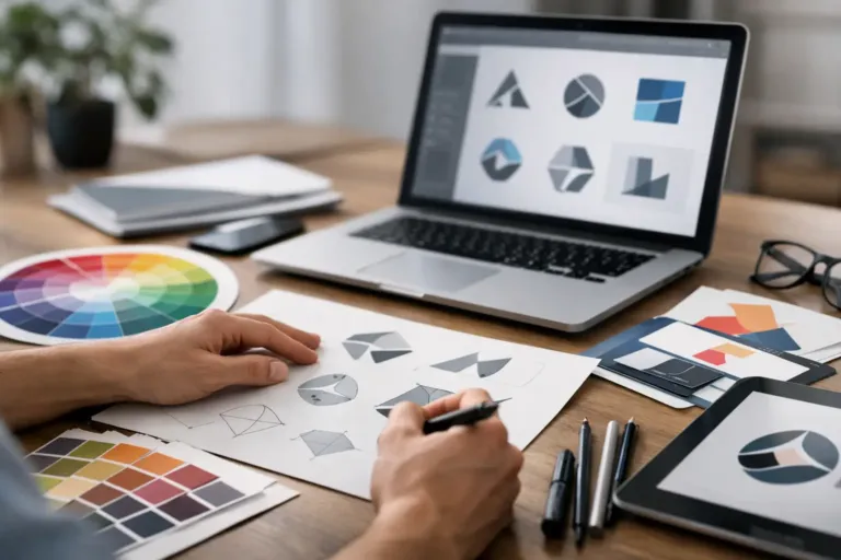 Grafikdesign für Unternehmensauftritt, der wirkt