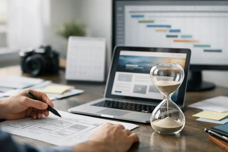 Wie lange dauert Webdesign? Der realistische Zeitplan