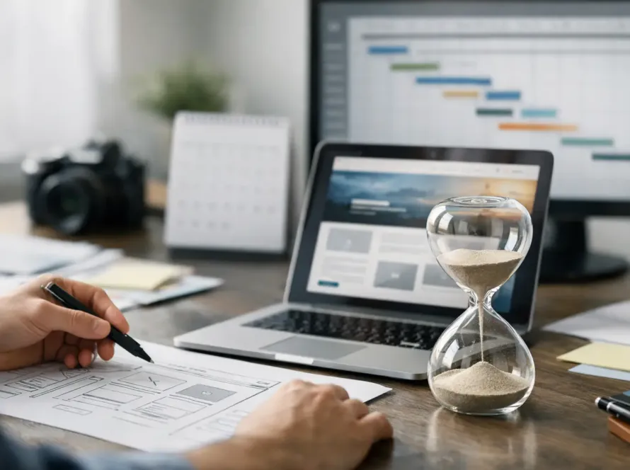 Wie lange dauert Webdesign? Der realistische Zeitplan