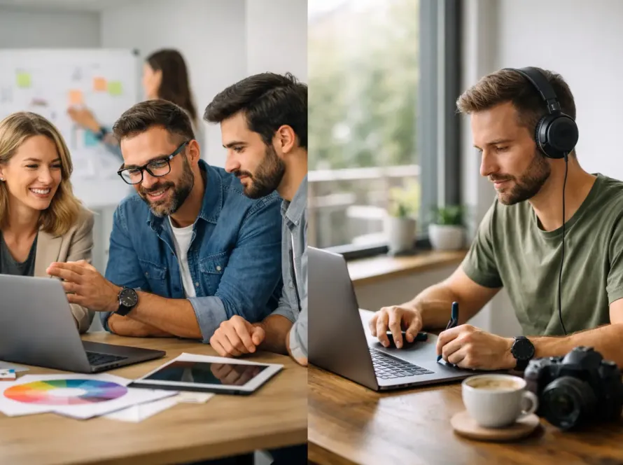 Agentur oder Freelancer für Design: Was passt?