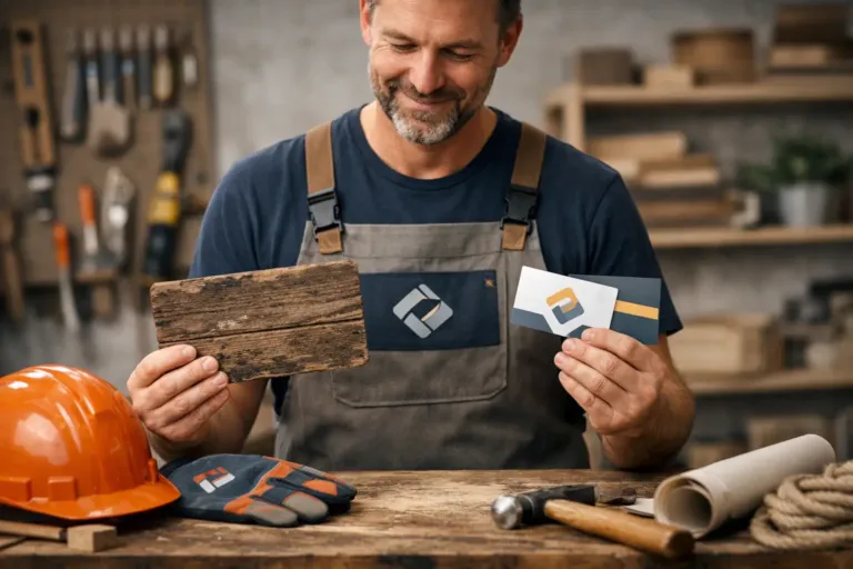 Rebranding-Beispiel: kleiner Handwerksbetrieb
