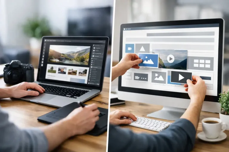 Webdesign oder Baukasten: Was passt zu deinem Unternehmen?